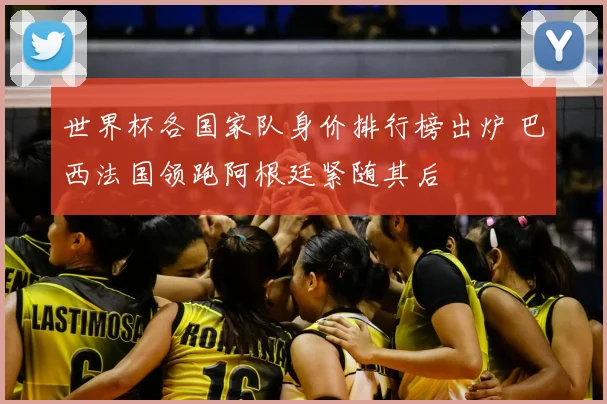 世界杯各国家队身价排行榜出炉 巴西法国领跑阿根廷紧随其后